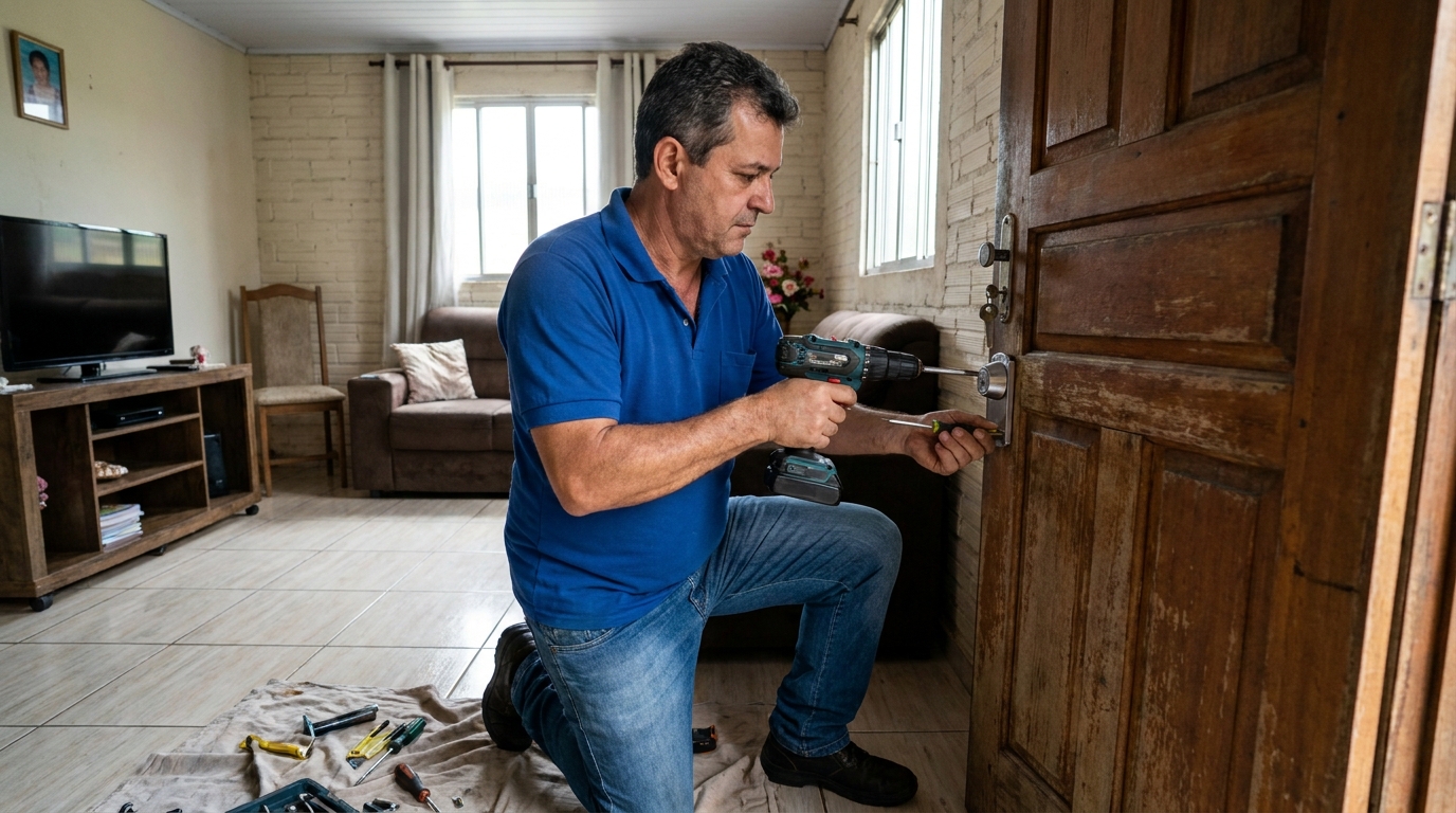 Serviço de Instalação de Fechadura Residencial em Londrina‑PR