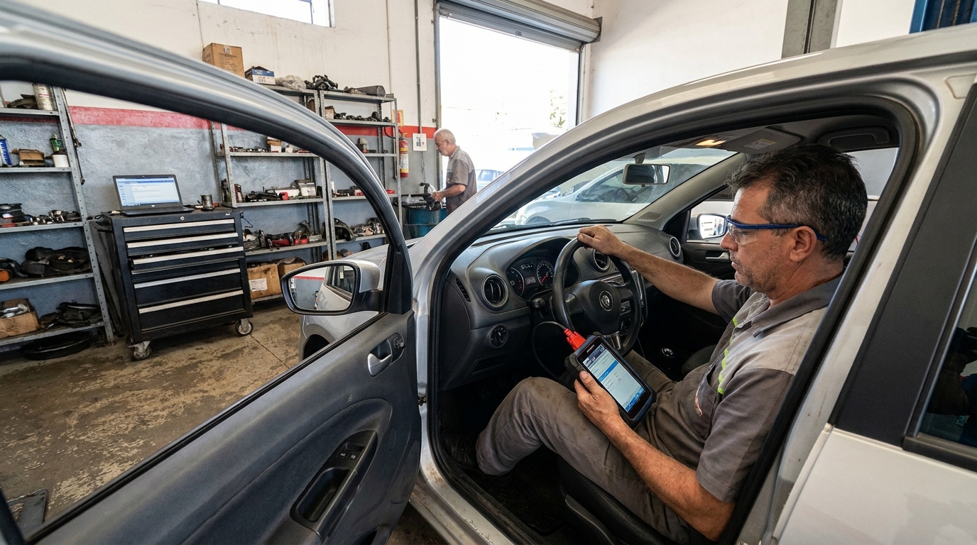 Reset de Airbag profissional em Londrina‑PR